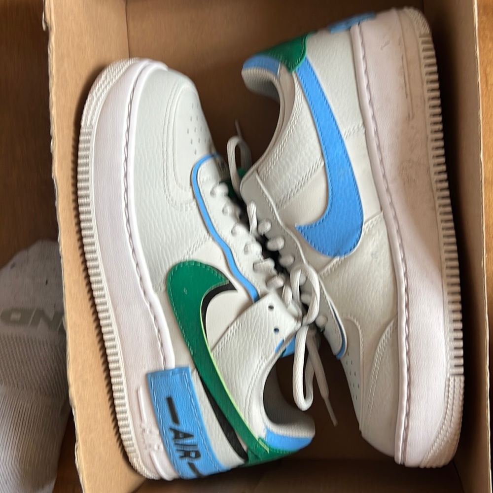 Nike platform air forces